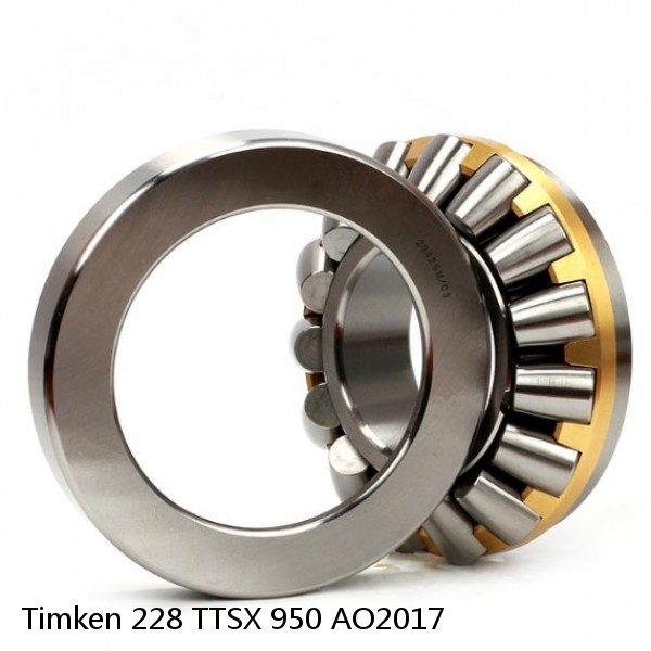 228 TTSX 950 AO2017 Timken Thrust Tapered Roller Bearing #1 small image
