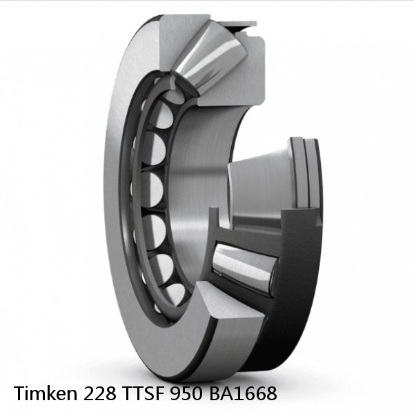 228 TTSF 950 BA1668 Timken Thrust Tapered Roller Bearing