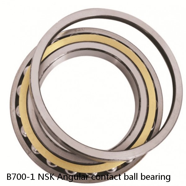 B700-1 NSK Angular contact ball bearing #1 small image