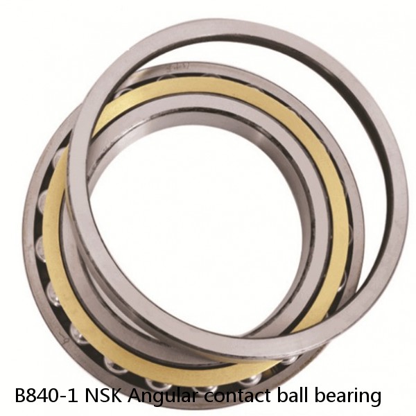 B840-1 NSK Angular contact ball bearing #1 small image
