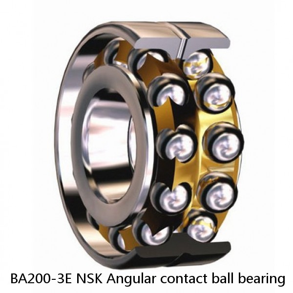 BA200-3E NSK Angular contact ball bearing #1 small image