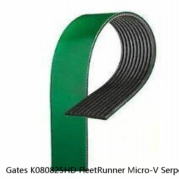 Gates K080825HD FleetRunner Micro-V Serpentine Drive Belt #1 small image