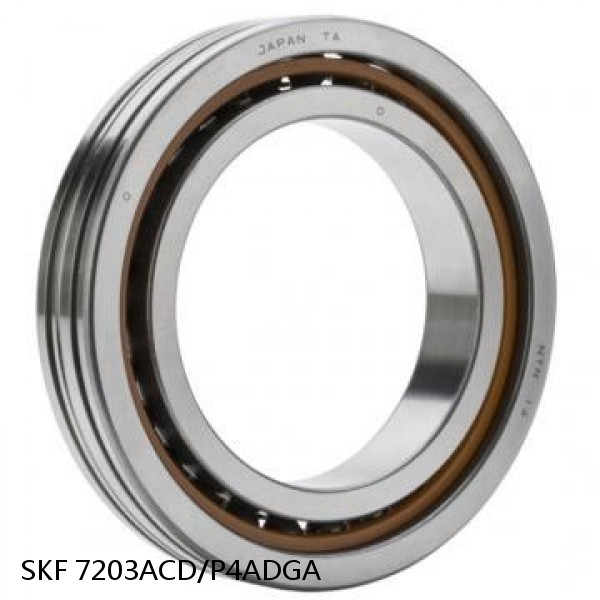 7203ACD/P4ADGA SKF Super Precision,Super Precision Bearings,Super Precision Angular Contact,7200 Series,25 Degree Contact Angle #1 image