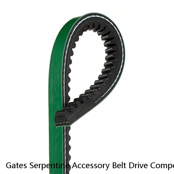 Gates Serpentine Accessory Belt Drive Component Kit FleetRunner HD for DD15 DD16 #1 image