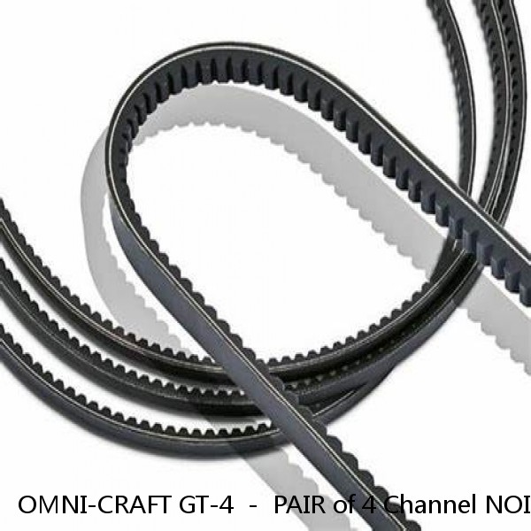OMNI-CRAFT GT-4  -  PAIR of 4 Channel NOISE GATES  (8 Channels) + Breakout cable #1 image