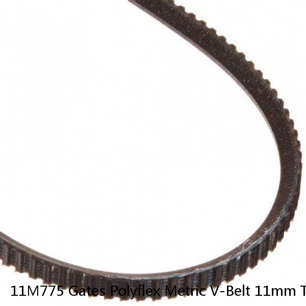11M775 Gates Polyflex Metric V-Belt 11mm Top Width 775mm Outside Length USA #1 image