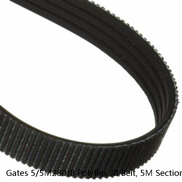 Gates 5/5M280JB Polyflex JB Belt, 5M Section, 15/16" Top Width, 11.02" Length #1 image