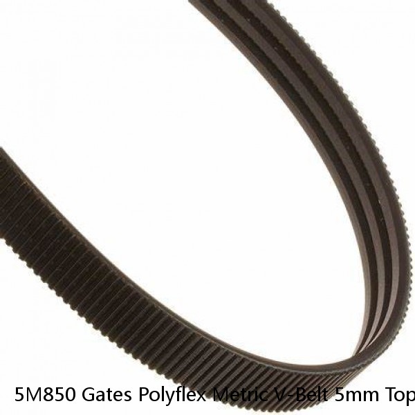 5M850 Gates Polyflex Metric V-Belt 5mm Top Width 850mm Outside Length USA #1 image
